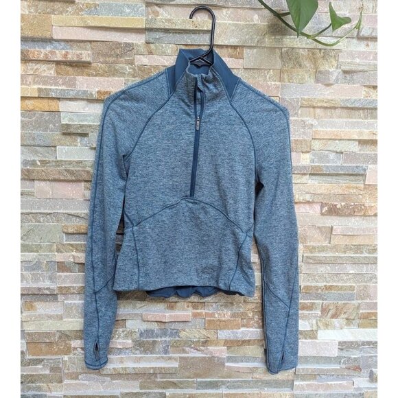 Lululemon Sweater Women's Always Alert 1/2 zip pullover Run long sleeve 2 - Picture 1 of 6